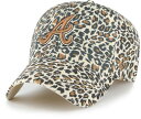 【送料無料】 フォーティーセブン レディース 帽子 アクセサリー '47 Women's Atlanta Braves Brown Lisa Clean Up Adjustable Hat