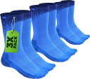 【送料無料】 ラックス レディース 靴下 アンダーウェア LUX Performance Grip Cleat Calf Socks - 3 Pack Blue