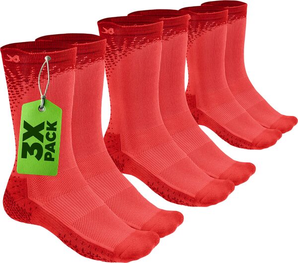 ̵ å ǥ   LUX Performance Grip Cleat Calf Socks - 3...