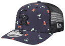 【送料無料】 ニューエラ レディース 帽子 アクセサリー New Era Adult Colorado Rockies Black Pattern 9Seventy Adjustable Hat