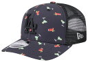 【送料無料】 ニューエラ レディース 帽子 アクセサリー New Era Adult Los Angeles Dodgers Black Pattern 9Seventy Adjustable Hat