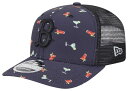 【送料無料】 ニューエラ レディース 帽子 アクセサリー New Era Adult Boston Red Sox Black Pattern 9Seventy Adjustable Hat