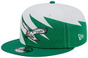 【送料無料】 ニューエラ レディース 帽子 アクセサリー New Era Adult Philadelphia Eagles Green 9Fifty Adjustable Hat