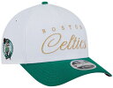 【送料無料】 ニューエラ レディース 帽子 アクセサリー New Era Adult Boston Celtics Draft White 9Forty Adjustable Hat
