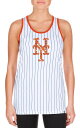 【送料無料】 ニューエラ レディース タンクトップ トップス New Era Women's New York Mets Orange Game Day Tan...