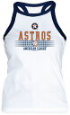 【送料無料】 ソフト アズ ア グレープ レディース タンクトップ トップス Soft As A Grape Women's Houston Astros Wh...