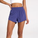 【送料無料】 DSG レディース ハーフパンツ・ショーツ ボトムス DSG Women's High Rise Stride Shorts 2.0 Indigo Blue