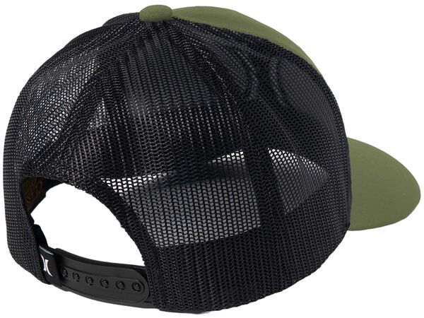 【送料無料】 ハーレー メンズ 帽子 アクセサリー Hurley Men's Atlantic Trucker Hat Faded Olive