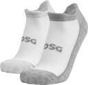 【送料無料】 DSG メンズ 靴下 アンダーウェア DSG Run Socks 2 Pack Grey(4)