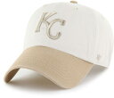 【送料無料】 フォーティーセブン レディース 帽子 アクセサリー 47 Adult Kansas City Royals Tan 2 Tone Desert Clean Up Adjustable Hat