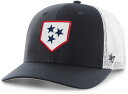 【送料無料】 フォーティーセブン レディース 帽子 アクセサリー '47 Adult Nashville Sounds Navy Adjustable Trucker Hat(4)
