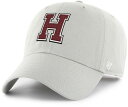 【送料無料】 フォーティーセブン メンズ 帽子 アクセサリー '47 Adult Harvard Crimson Gray Clean Up Adjustable Hat(4)