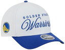 【送料無料】 ニューエラ レディース 帽子 アクセサリー New Era Adult Golden State Warriors Draft White 9Forty Adjustable Hat