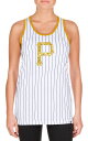 【送料無料】 ニューエラ レディース タンクトップ トップス New Era Women's Pittsburgh Pirates Yellow Game Day Tank Top
