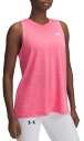 【送料無料】 アンダーアーマー レディース タンクトップ トップス Under Armour Women's Tech Twist Tank Top Super Pink(4)
