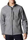 【送料無料】 コロンビア メンズ ジャケット・ブルゾン アウター Columbia Men's Cruiser Valley Softshell Jacket City Grey