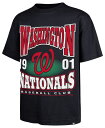【送料無料】 フォーティーセブン レディース Tシャツ トップス '47 Adult Washington Nationals Navy Rockem Foundation T-Shirt