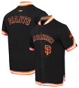 【送料無料】 プロスタンダード メンズ ジャケット・ブルゾン アウター Pro Standard Men's San Francisco Giants Black Warmup Jacket