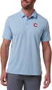 【送料無料】 トラビスマヒュー メンズ ポロシャツ トップス TravisMathew Men's Chicago Cubs Blue Playoff Polo