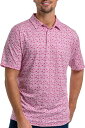 【送料無料】 アンティグア メンズ ポロシャツ トップス Antigua Men's Augustus Golf Polo Light Blush Heathe...