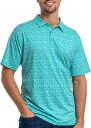 【送料無料】 アンティグア メンズ ポロシャツ トップス Antigua Men's Augustus Golf Polo Skywater Heather