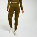 【送料無料】 キャリー レディース レギンス ボトムス CALIA Women's Seamless 7/8 Legging Dark Khaki Olive