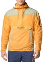 【送料無料】 コロンビア メンズ ジャケット・ブルゾン アウター Columbia Men's Challenger Windbreaker Anorak Summer Orange/Safari