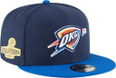 【送料無料】 ニューエラ レディース 帽子 アクセサリー New Era Adult 2025 NBA Champions Oklahoma City Thunder 2-Tone 9Fifty Adjustable Hat