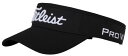 【送料無料】 タイトリスト レディース 帽子 アクセサリー Titleist Adult Tour Performance Golf Visor Black/White