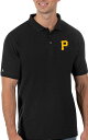 【送料無料】 アンティグア メンズ ポロシャツ トップス Antigua Men's Pittsburgh Pirates Black Legacy Polo