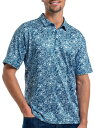 【送料無料】 アンティグア メンズ ポロシャツ トップス Antigua Men's Natal Golf Polo Oxford Blue/White