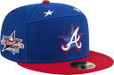 【送料無料】 ニューエラ レディース 帽子 アクセサリー New Era Adult Atlanta Braves All Star Game Split Panel 59Fifty Fitted Hat
