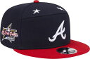 【送料無料】 ニューエラ レディース 帽子 アクセサリー New Era Adult Atlanta Braves All Star Game Split Panel 9Fifty Adjustable Hat