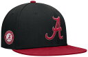 【送料無料】 ファナティクス レディース 帽子 アクセサリー NCAA Adult Alabama Crimson Tide Black/Cardinal Rebound Flexfit Hat