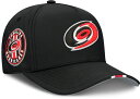 【送料無料】 ファナティクス メンズ 帽子 アクセサリー NHL Adult Carolina Hurricanes Black 2025 Draft Podium Adjustable Hat