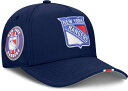 【送料無料】 ファナティクス レディース 帽子 アクセサリー NHL Adult New York Rangers Navy 2025 Draft Podium Adjustable Hat