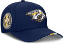 【送料無料】 ファナティクス レディース 帽子 アクセサリー NHL Adult Nashville Predators Navy 2025 Draft Podium Adjustable Hat
