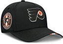 【送料無料】 ファナティクス レディース 帽子 アクセサリー NHL Adult Philadelphia Flyers Black 2025 Draft Podium Adjustable Hat