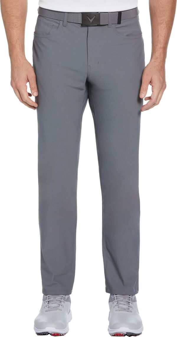 【送料無料】 キャラウェイ メンズ カジュアルパンツ ボトムス Callaway Men's Epic 5-Pocket Golf Pants Quiet Shade