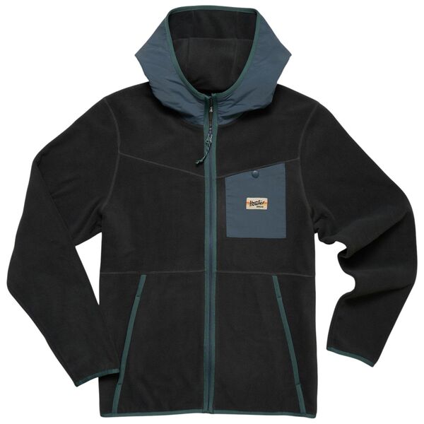 【送料無料】 ハウラーブラザーズ メンズ パーカー・スウェット アウター Howler Brothers Men's Free Range Fleece Hooded Jacket Antique Black