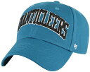 【送料無料】 フォーティーセブン メンズ 帽子 アクセサリー '47 Adult Coastal Carolina Chanticleers Dark Teal Script MVP Adjustable Hat