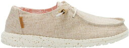 【送料無料】 ヘイデュード レディース スニーカー シューズ Hey Dude Women's Wendy Chambray Shoes Natural White