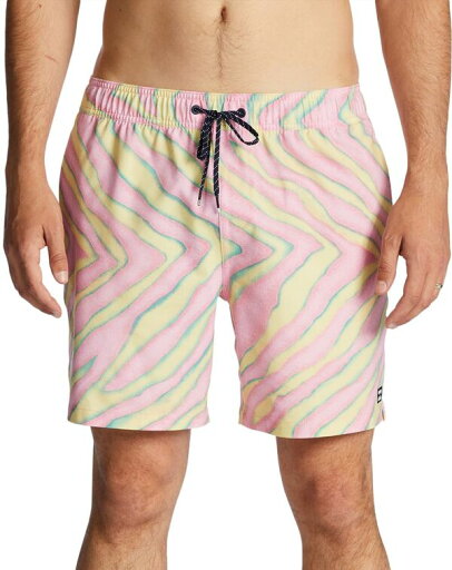 【送料無料】 ビラボン メンズ ハーフパンツ・ショーツ 水着 Billabong Men's Sundays Layback Boardshorts Pink 【送料無料】 ビラボン メンズ ハーフパンツ・ショーツ 水着 Billabong Men's Sundays Layback Boardshorts Pink