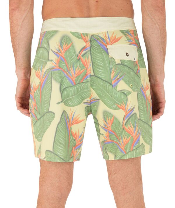 【送料無料】 ハーレー メンズ ハーフパンツ・ショーツ 水着 Hurley Men's Phantom Naturals Tailgate 18" Boardshorts Heavenly Yellow
