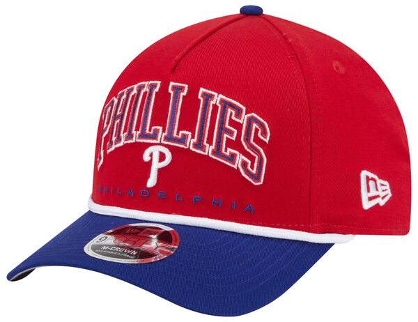 【送料無料】 ニューエラ メンズ 帽子 アクセサリー New Era Adult Philadelphia Phillies Red Arch Meduim Crown 9Forty Adjustable Hat(4)