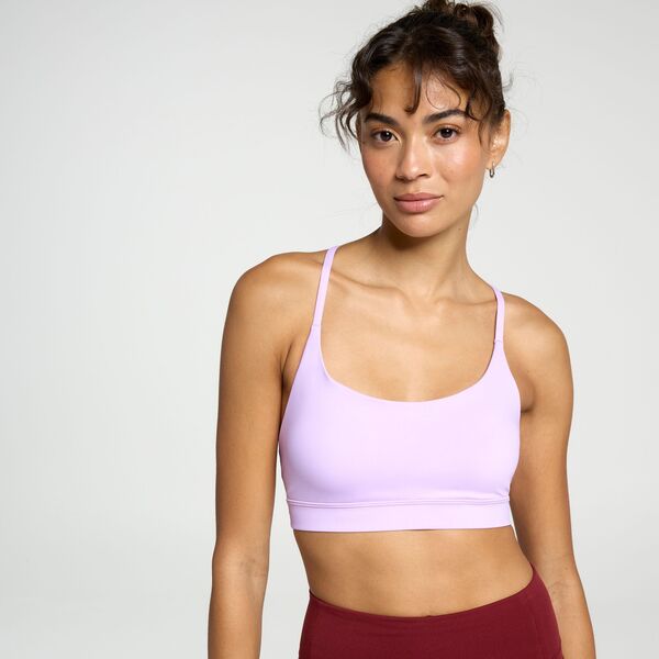 キャリー レディース アンダーウェア ブラジャー CALIA Women'strive Low Support Strappy Back Bra La..