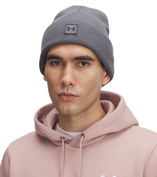 アンダーアーマー メンズ アクセサリー 帽子 Under Armour Unisex Haltime Beanie Castlerock/Black ブ..