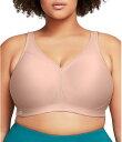 【送料無料】 グラマライズ レディース ブラジャー スポーツブラ アンダーウェア Glamorise Women's MagicLift Seamless High Support Sports Bra Cafe