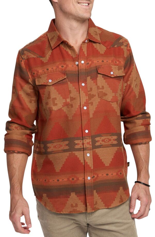 ハウラーブラザーズ メンズ トップス シャツ Howler Brothers Men'sheridan Shirterracotta テラコッタ