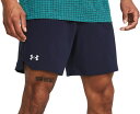 【送料無料】 アンダーアーマー メンズ ハーフパンツ ショーツ ボトムス Under Armour Men 039 s Vanish Woven 6 Shorts Midnight Navy/Mod Gray